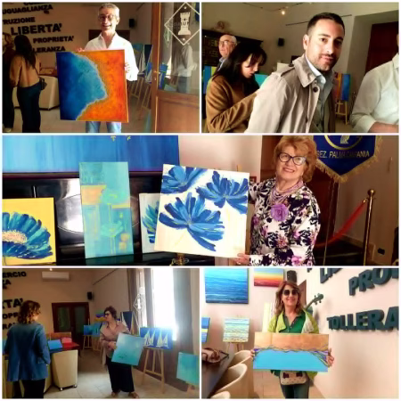 Palma Campania, l’azzurro della speranza: il viaggio artistico di Giusy Nunziata 14 e8015e8a 0065 40ee b77f 68133b327693