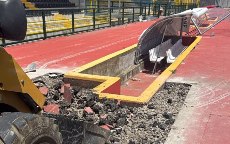Torre Annunziata, partiti i lavori allo stadio per la serie C 5 lavorigiroud