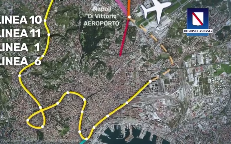 Campania, bretella ferroviaria della Linea Metropolitana 10 verso Caivano. Saiello (M5S): "Approvata mozione per uno studio di fattibilità" 4 linea10mod