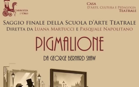 Il teatro che forma il futuro: “Pigmalione” in scena a Mariglianella con la Scuola Triennale d’Arte Teatrale 5 pigma1