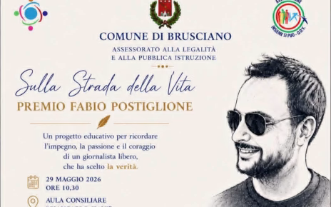 Brusciano, al via la cerimonia conclusiva del progetto “Sulla Strada della Vita – Premio Fabio Postiglione” 4 postiglione