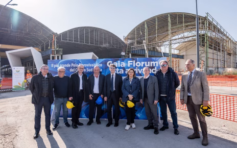 Fiori, logistica e formazione: in Campania il polo dell’innovazione florovivaistica 4 vsita cantiere gaia florum