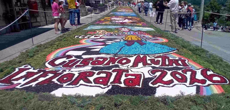 1. Infiorata Corpus Domini Cusano Mutri 7.6.2026
