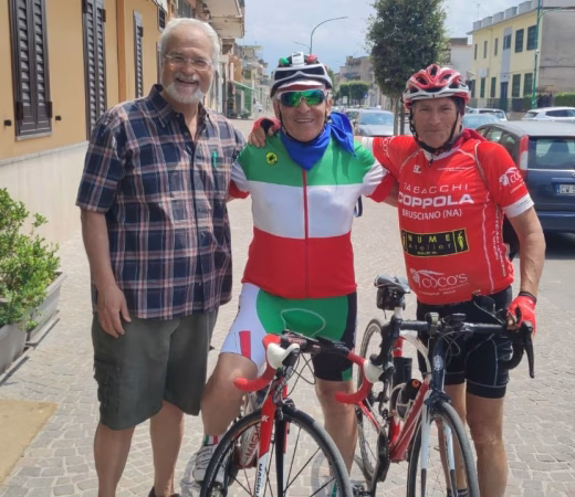7. Antonio Castaldo con Luigi Terracciano e Salvatore Cervasio Brusciano Mariglianella Brusciano 2.6.2026