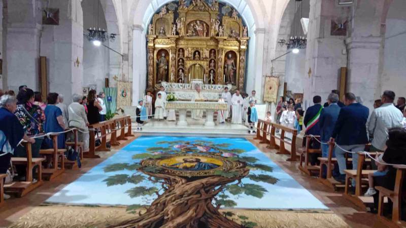 8. Infiorata Corpus Domini Cusano Mutri 7.6.2026