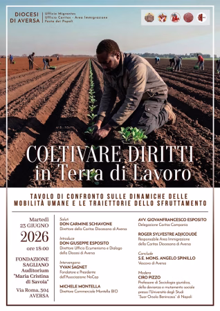 Aversa Convegno Coltivare Diritti Locandina