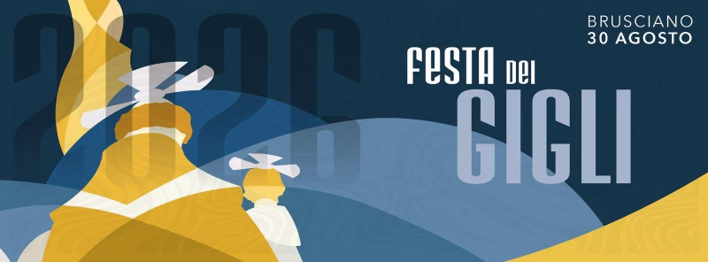 Parziale Manifesto Festa dei Gigli di Brusciano Ballata del 30.8.2026
