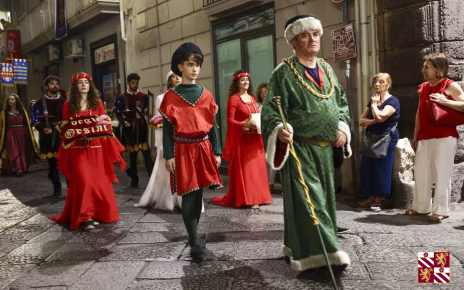 Nola, torna il Corteo storico degli Orsini con la rappresentazione delle nozze tra Anastasia di Monfort e Romano Orsini 4 corteo orsini foto comunicato 1