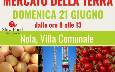 Nola, appuntamento col Mercato della Terra domenica in Villa comunale 5 locandina Mercato della Terra giugno2026