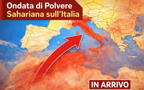 L’estate brucia le tappe: cupola sahariana sull'Italia. In arrivo 40°C, notti tropicali e rischio supercelle 5 meteo italia sabbia sahara altapressione