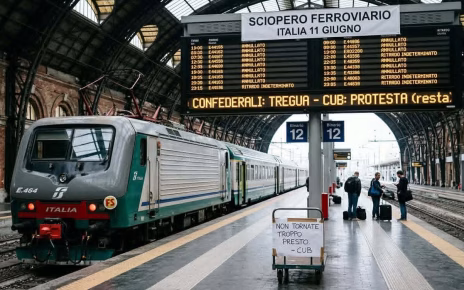 Treni, tregua parziale: revocato lo sciopero dei confederali. Ma l'incubo di giovedì 11 resta: confermata la protesta dei sindacati di base 5 scioperi
