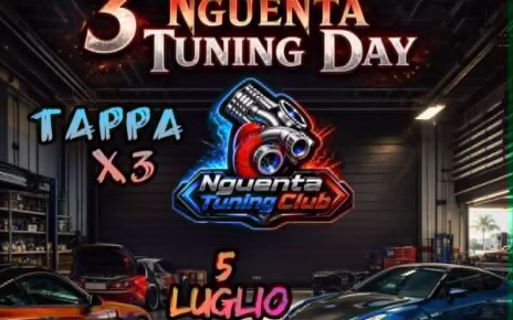 Il ritorno del Tuning d'autore: a Campoli accendono i motori per il 3° NGUENTA TUNING DAY 3 tappabotta