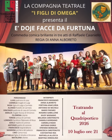 Salerno, il fine settimana di "Teatrando": un viaggio a tappe tra risate, equivoci e satira 4 0932510d 946c 4e20 abfb a62395a60054