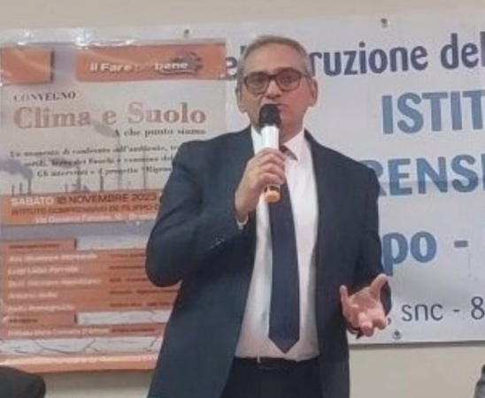 Brusciano, azioni e riflessioni sul nubifragio del 2 luglio 4 5. Avv.Giuseppe Montanile Convegno Aria Suolo Fare Perbene Brusciiano 18.11.2023
