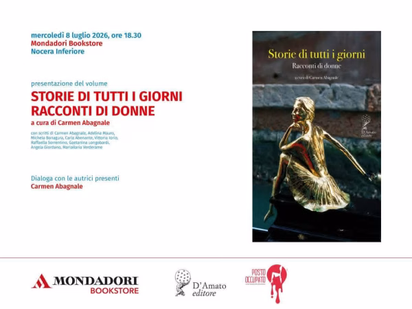 Nocera Inferiore, al Mondadori Bookstore la presentazione di "Storie di tutti i giorni. Racconti di donne" 5 5ab9b452 90ce 411e af1b 8300191c8e1e