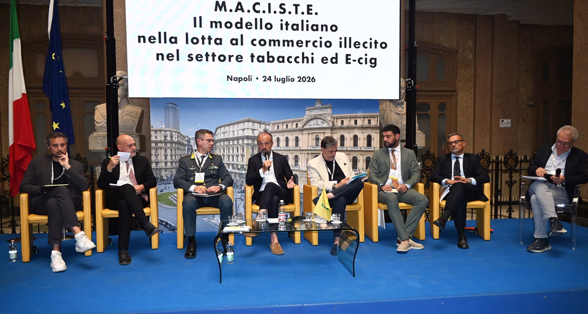 Contrabbando di tabacco ed e-cig, presentato a Napoli il progetto M.A.C.I.S.T.E., promosso dalla Fondazione Osservatorio Agromafie 7 ASC 1640