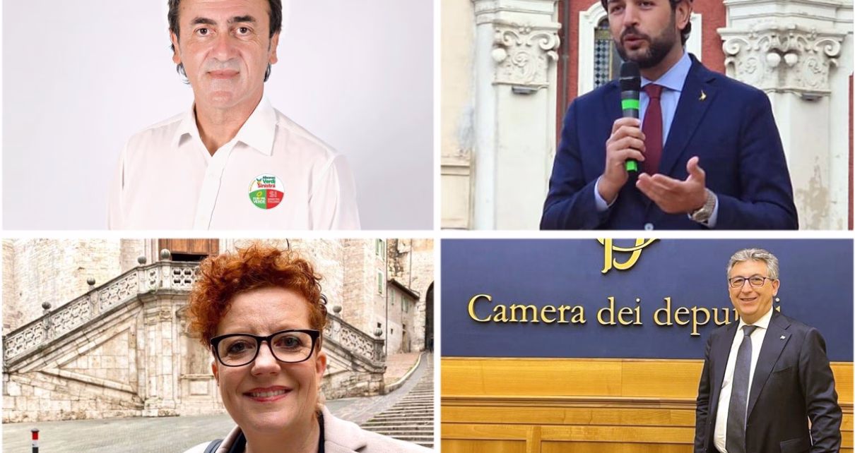 Nella foto da sinistra in senso orario Angelo Bonelli Andrea Barabotti Vito De Palma ed Emma Pavanellimod