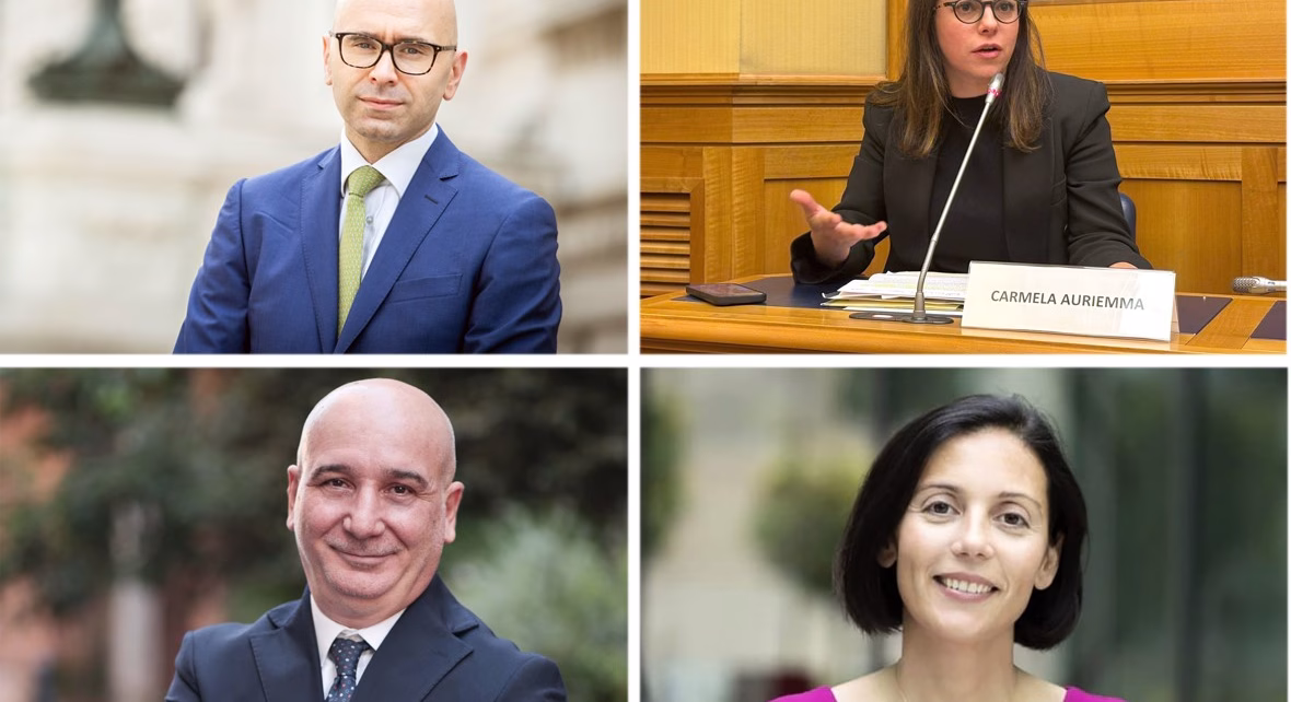 Nella foto da sinistra in senso orario Centemero Carmela Auriemma Francesca Ghirra e Pino Bicchiellimod