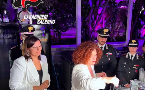 Salerno, al via la campagna estiva "Io Mi Proteggo" nei luoghi della movida: grande successo per il primo appuntamento al Goccia a Mare 3 foto comunicato stampa Roberta