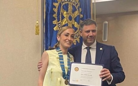 Rotary Club Nocera Apudmontem, il Passaggio del Collare inaugura il nuovo anno rotariano nel segno della continuità e del servizio 4 passaggiocollare1