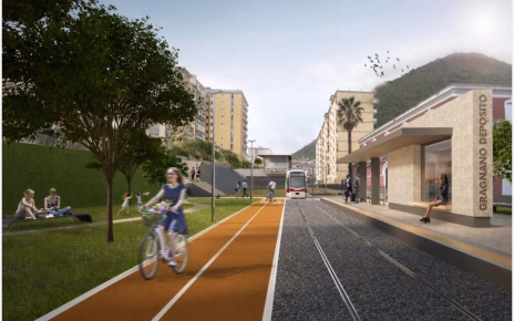 Campania, confermata la riconversione della linea ferroviaria Castellammare di Stabia-Gragnano in tram leggero 5 tram castellammare gragnano 3