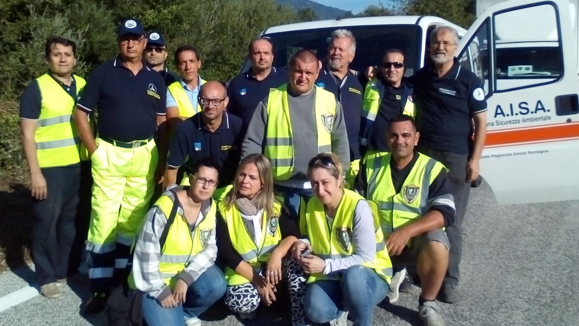 1. Convoglio AISA di Verona Bologna e Campania Zona Terremotata Amatrice 4.9.2016