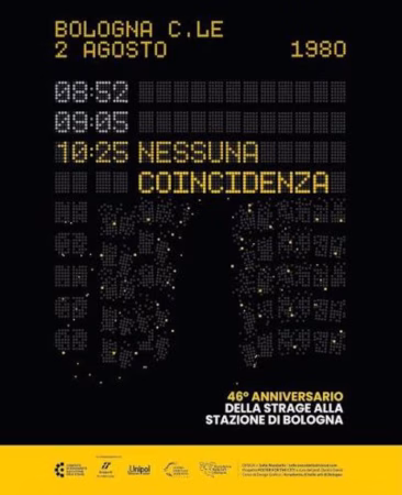 Strage di Bologna, Brusciano ricorda Salvatore Lauro e Velia Carli nel 46° anniversario 3 2. Manifesto Strage Bologna 2 Agosto 1980 2026