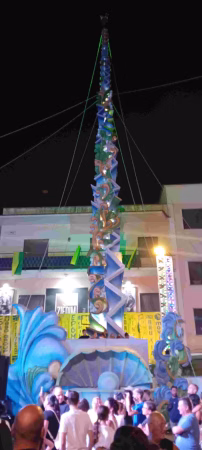 Brusciano, Sfilata Carri Allegorici 151^ Festa dei Gigli 8 3. Giglio Gioventu per Ballata del 30.8.2026 a Brusciano NA