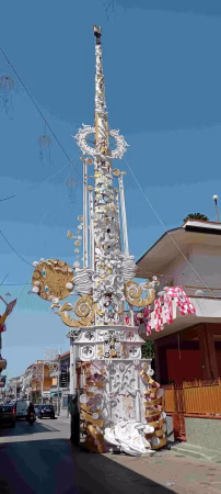 Brusciano, Gigli Vestiti: tutto pronto per la Festa 2026 3 6. Giglio dellOrtolano per la 151esima FdG Brusciano 25.8.2026