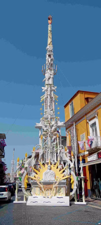 Brusciano, Gigli Vestiti: tutto pronto per la Festa 2026 4 7. Giglio della Croce per la 151esima FdG Brusciano 25.8.2026