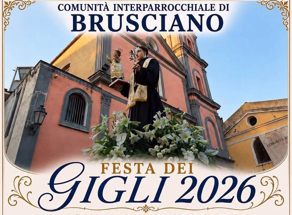 8. Festa dei Gigli 2026 Brusciano 26.8 1.9.2026