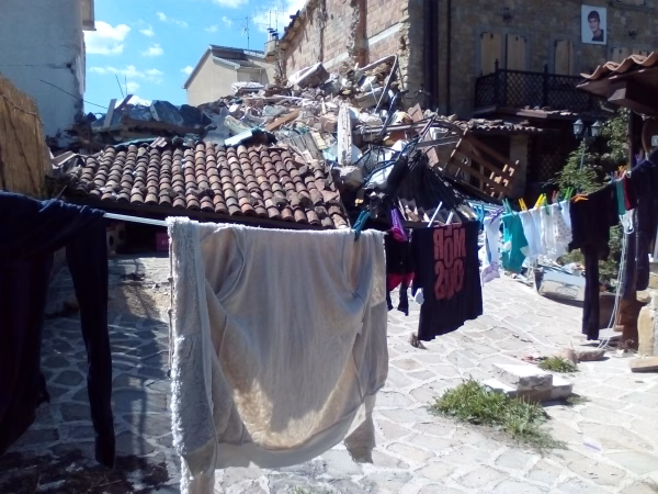Amatrice, dieci anni dopo il terremoto: il ricordo dei volontari e della solidarietà 7 8. Terrremoto Centro Italia Saletta di Amatrice 4.9.2016