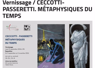 Parigi celebra l'arte italiana: all'Istituto Italiano di Cultura la mostra Ceccotti-Passeretti. Mètaphysiquee du temps" 47 9be45eaf 6f93 425d ba9c bcbc0362f59d