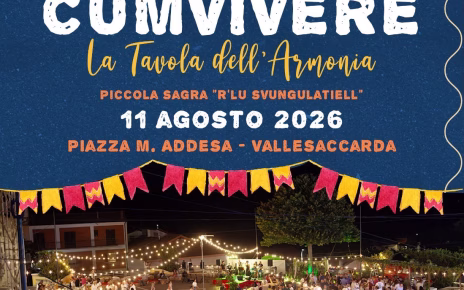 Vallesaccarda, torna CumVivere: la tavola come simbolo di condivisione, armonia e bellezza 5 Manifestomod