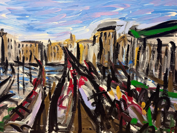 Il pittore campano Ferdinando Mangone sbarca a Venezia con "Raccontare Meraviglie" 3 Venezia3