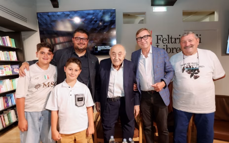 Napoli, alla Feltrinelli il libro di Iovino sui 100 anni del Napoli 44 f133033e 95fb 4499 8b22 51bc066e4225