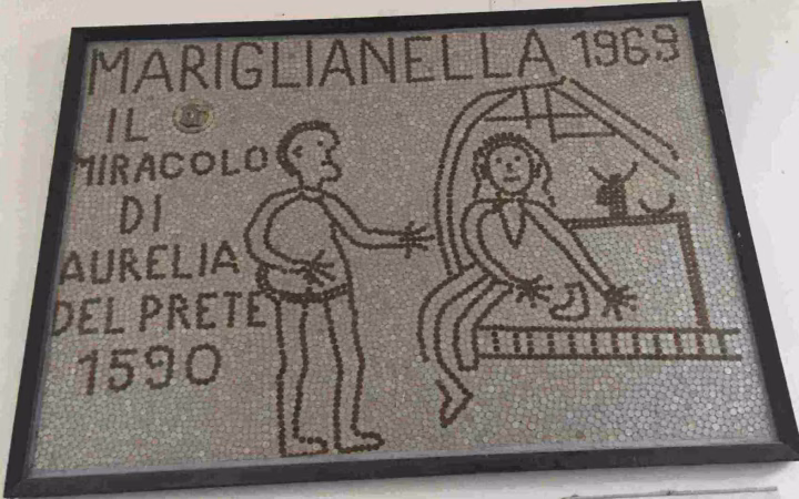 Mariglianella, Processione Madonna dell’Arco per 90° Battenti 12 12. Mosaico Battenti AMDA Mariglianella 1969 Credits Foto Jessica Hughes The Votive Project