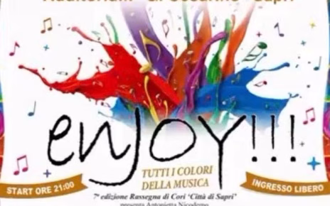 Sapri si veste di musica: torna “enJOY!!! Tutti i Colori della Musica” 6 27707059 45a7 4564 ab3b 9b3409e66384