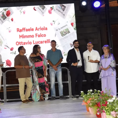 San Giuseppe Vesuviano, al Fashion Show “La Rosa” premiate quattro eccellenze del giornalismo campano 4 799983478 18121863893480874 3505437636926422468 n