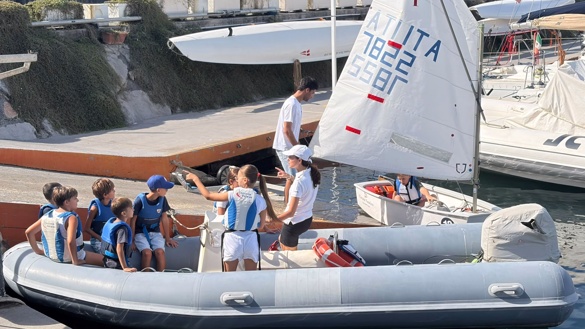 Bambini allopen day della vela 1