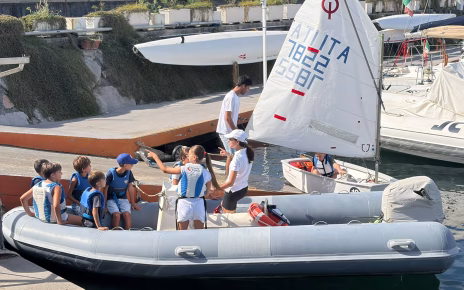 Torre del Greco, profumo di America’s Cup al Circolo Nautico 30 Bambini allopen day della vela 1