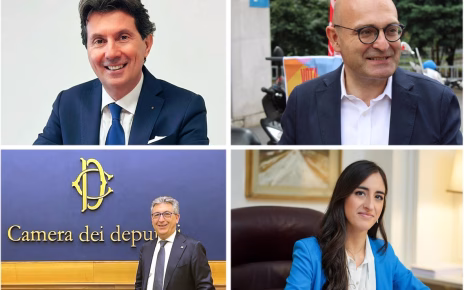 Cnpr forum "Il potere d'acquisto è la vera sfida dell'autunno?" 5 Nella foto da sinistra in senso orario Andrea Mascaretti Antonio Misiani Marianna Ricciardi e Vito DePalmamod