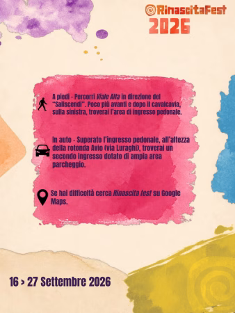 Pomigliano d'Arco, il RinascitaFest si farà: dal 16 al 27 settembre nella nuova area di via Luraghi 3 RinascitaFest 2026 location 2