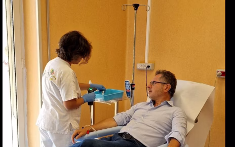 Napoli, iniziativa Europa Verde per la donazione del sangue all’ospedale Santobono: “Un gesto semplice che può salvare la vita di tanti bambini” 4 Sequenza 03.01 30 13 01.Immagine009mod