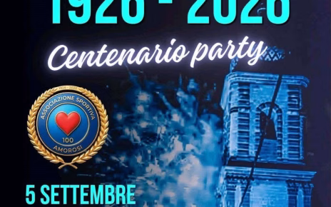 Amorosi celebra un secolo di sport: questa sera la grande festa per i 100 anni dell'A.S. Amorosi 5 centoanni