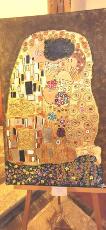 PRIMO PIANO – Dalla passerella alla tela: Francesca Sgambato tra cartapesta, Klimt e nuovi riconoscimenti 4 6f5feef4 eade 48eb bcdb 2f194284ccb5