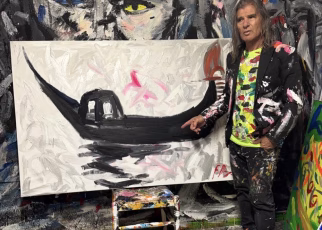 Ferdinando Mangone alla Fenice degli Artisti: il pittore salernitano entra nella storia culturale di Venezia 46 Mangone Venezia6