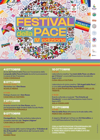 Programma Festival della Pace