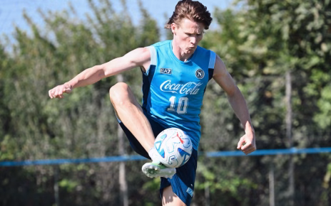 Napoli, McTominay ottiene l’idoneità agonistica: può tornare ad allenarsi con il gruppo 73 Scott McTominay Napoli training